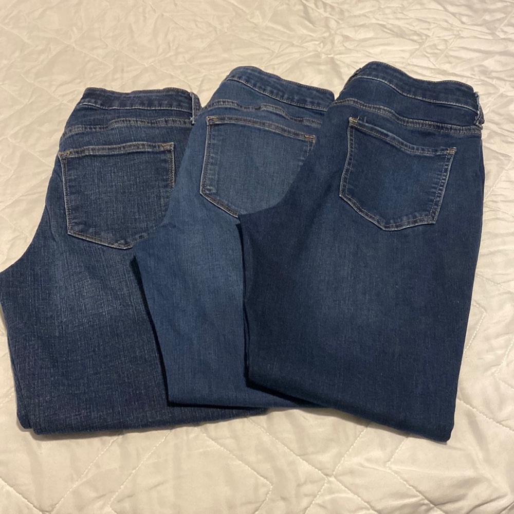 Lady’s straight leg style jeans from Kohl’s